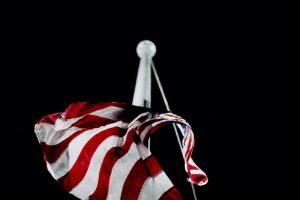 solar flagpole light