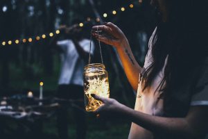 solar mason jar lights